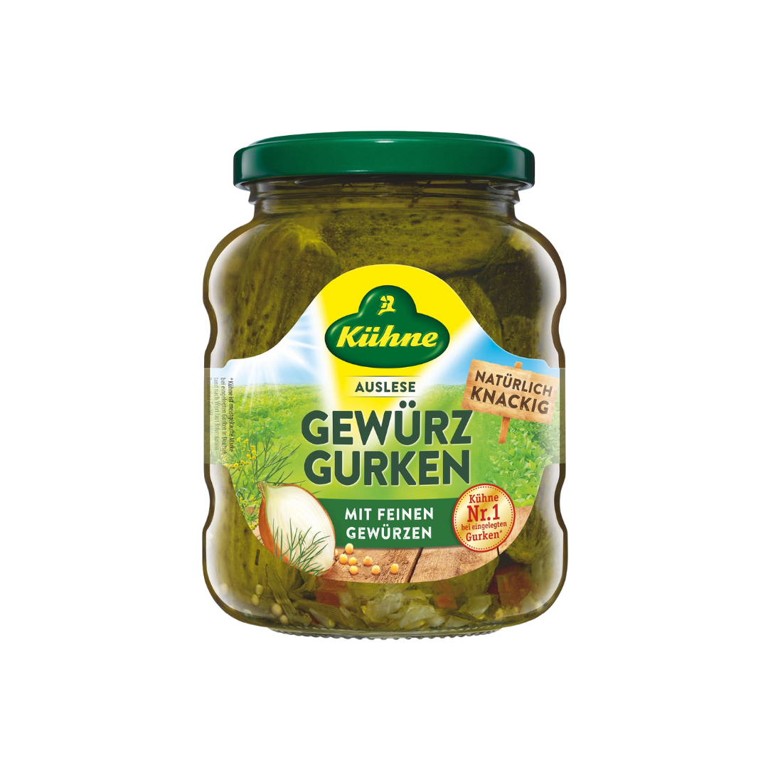 KÜHNE Pickled Cucumber (330ml)