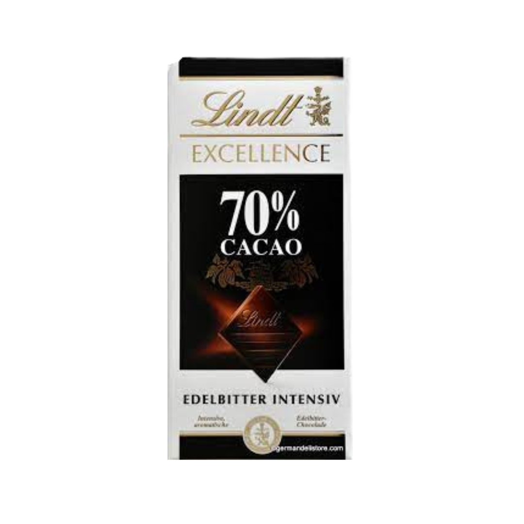 LINDT Excellence Edelbitter Intensiv 70% Cacao (100g)