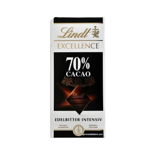 LINDT Excellence Edelbitter Intensiv 70% Cacao (100g)