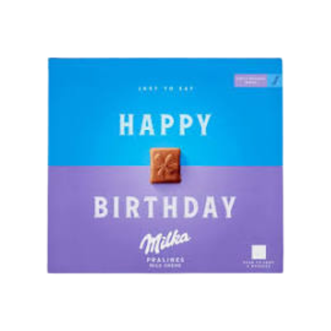 MILKA Happy Birthday Pralinés Milchcrème (110g)