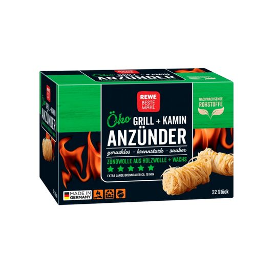 REWE Öko Grill+ Kamin Anzünder (32pcs)