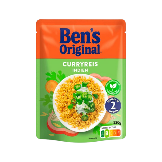 BEN'S ORIGINAL - Curryreis Indien (220g)