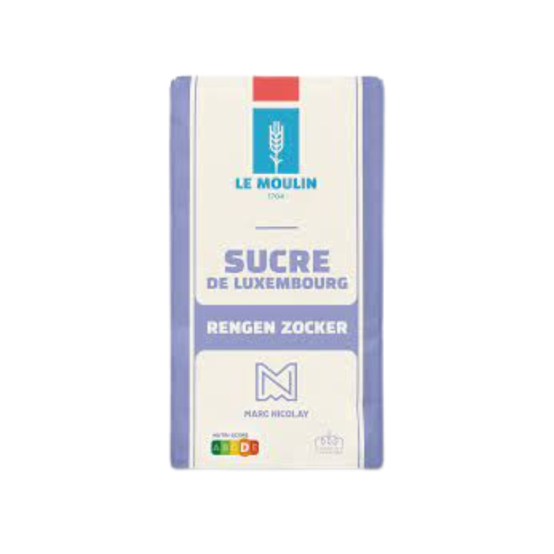 LE MOULIN Sucre de Luxembourg Rengen Zocker (1kg)