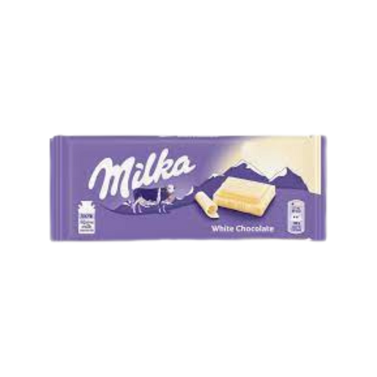 MILKA White Chocolate (100g)