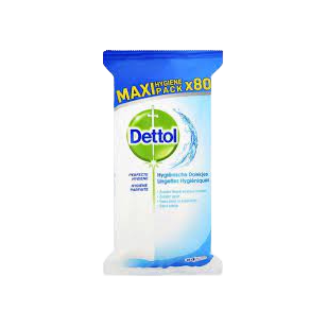 DETTOL Disinfectant wipes (80pcs)