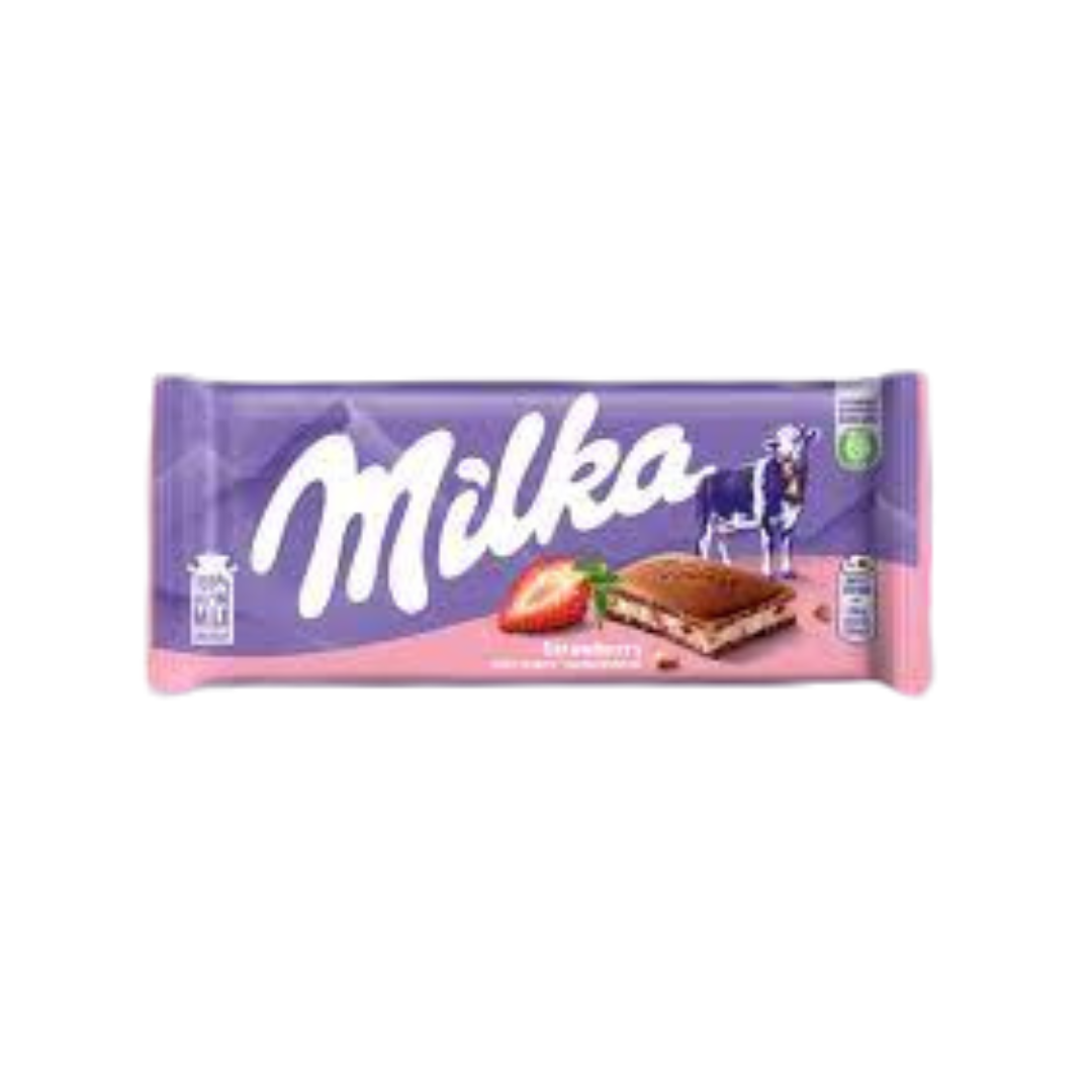 MILKA Strawberry Chocolate (100g)