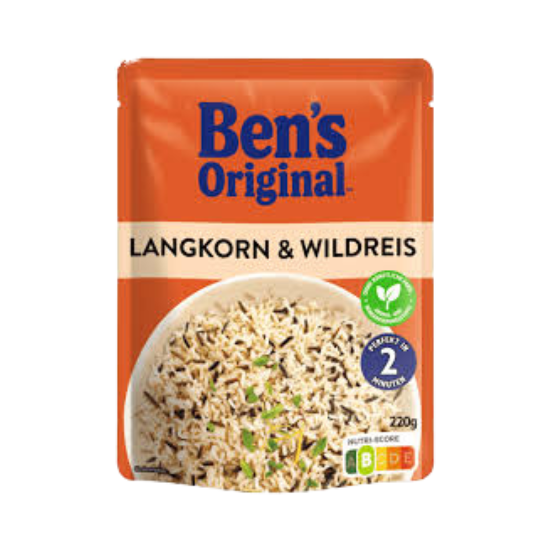 BEN'S ORIGINAL - Langkorn & Wildreis (220g)