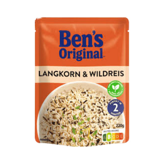 BEN'S ORIGINAL - Langkorn & Wildreis (220g)