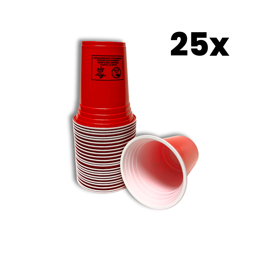 25 Beer Bong Cups