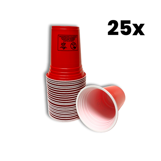 25 Beer Bong Cups