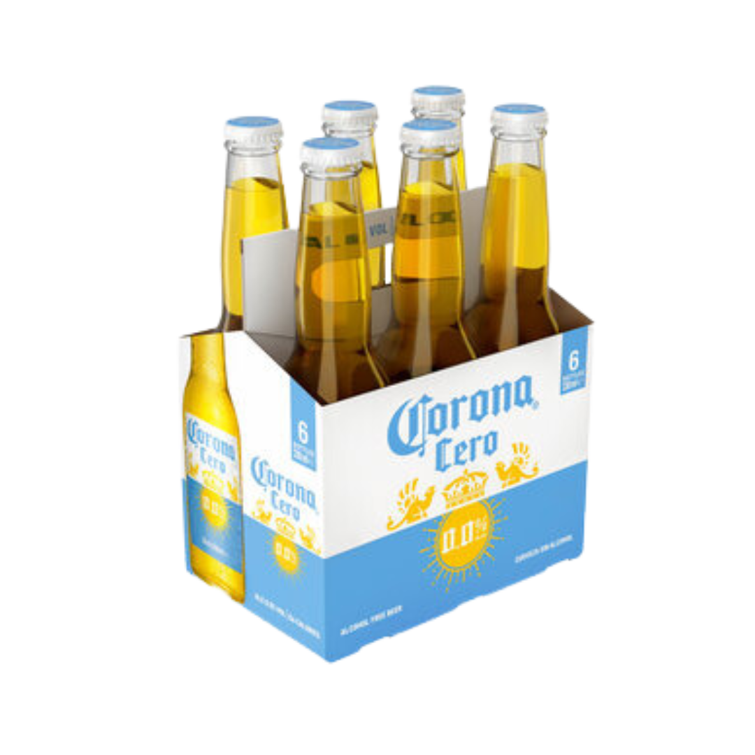 CORONA Cero Pale Lager Beer 0.0% (6x33cl)