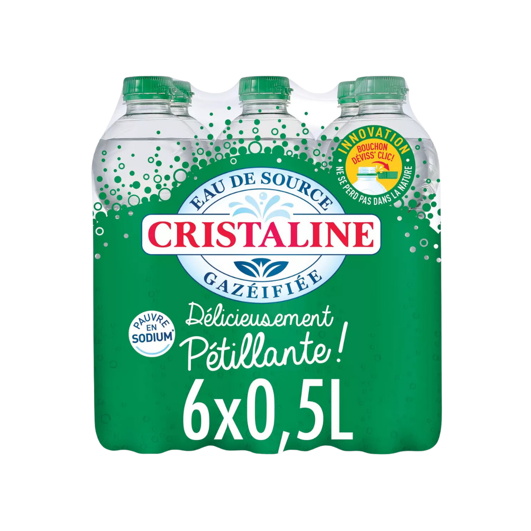 CRISTALINE Sparkling Water (6x50cl)