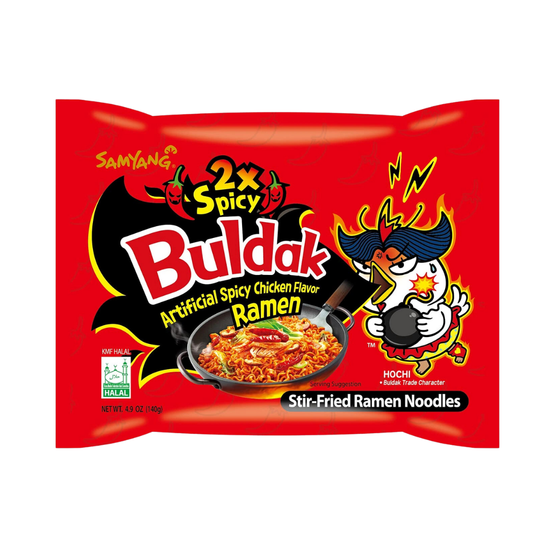 SAMYANG Buldak Ramen Hot Chicken 2X Spicy (140g)