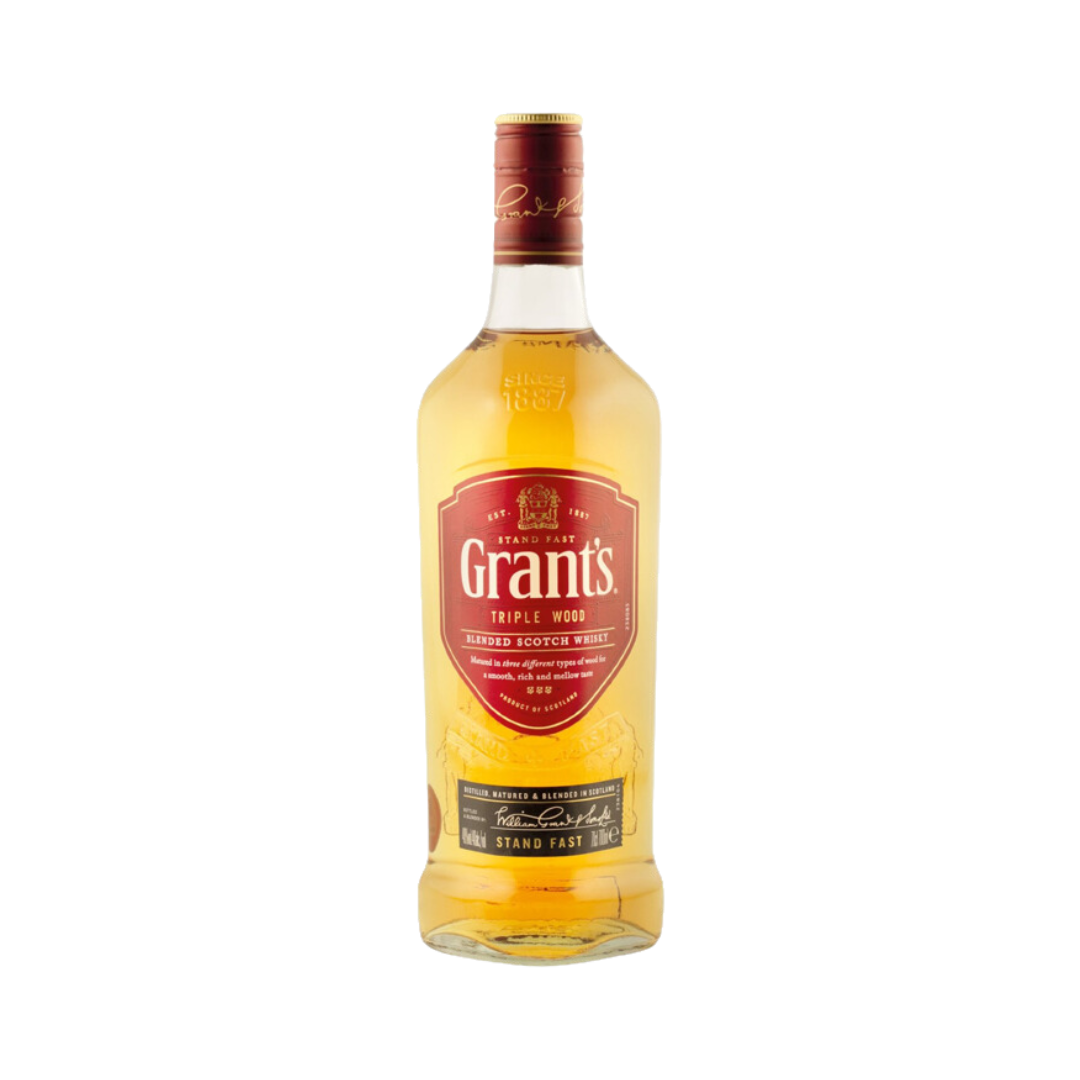 GRANT'S Triple Wood Blended Scotch Whisky 40% (70cl)