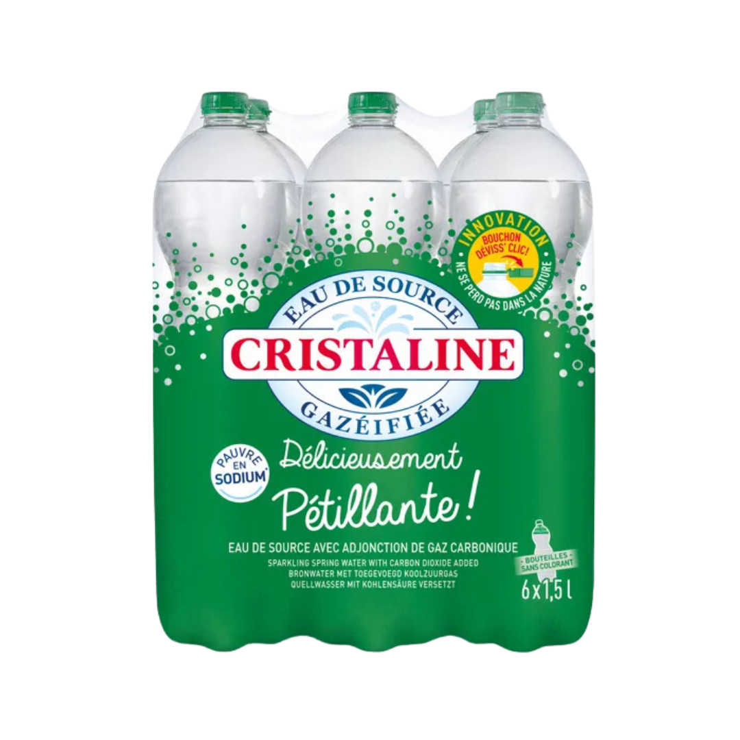 CRISTALINE Sparkling Water (6x1.5L)