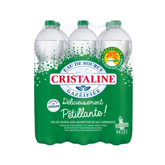 CRISTALINE Sparkling Water (6x1.5L)