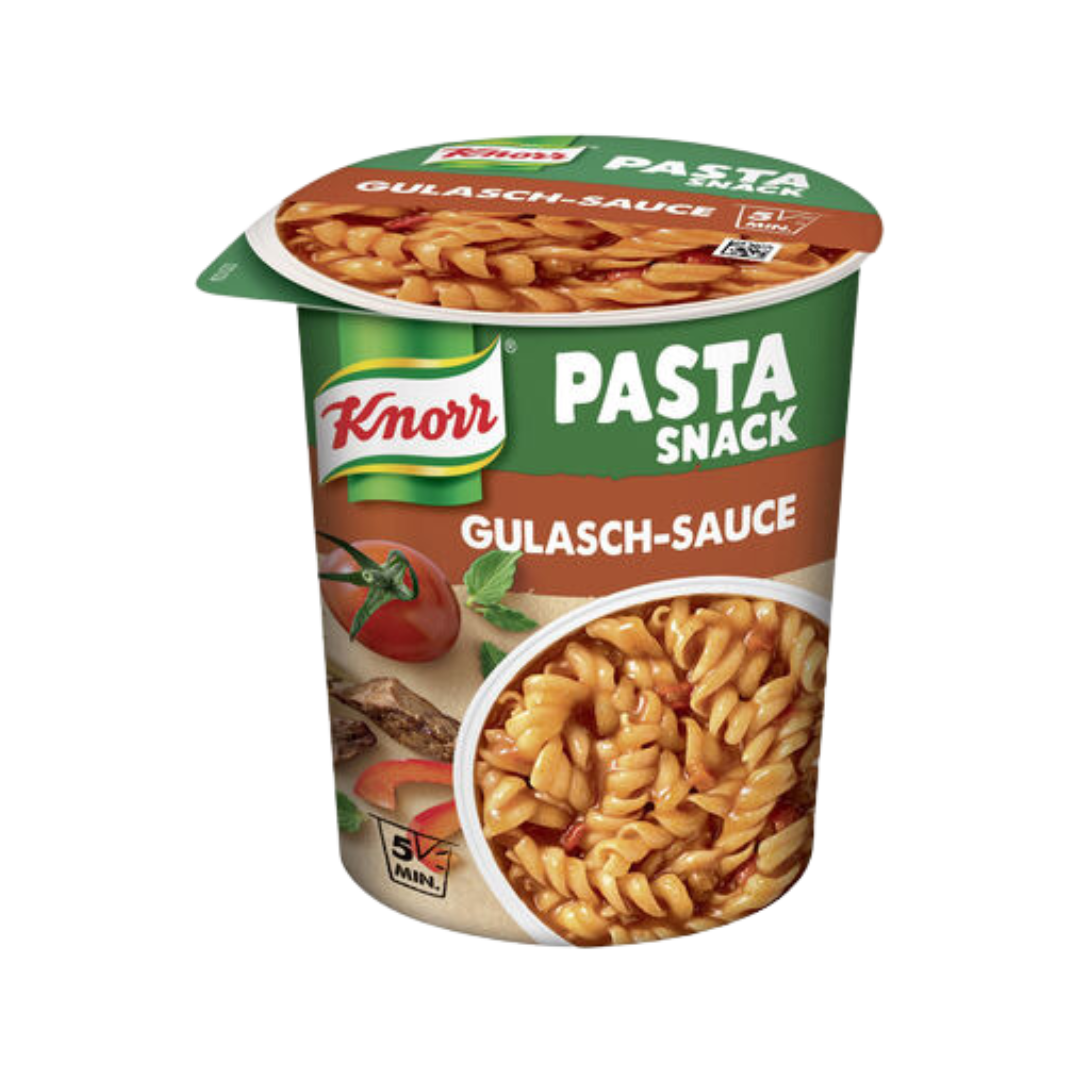 KNORR Pastasnack Nudeln in Gulaschsosse (60g)