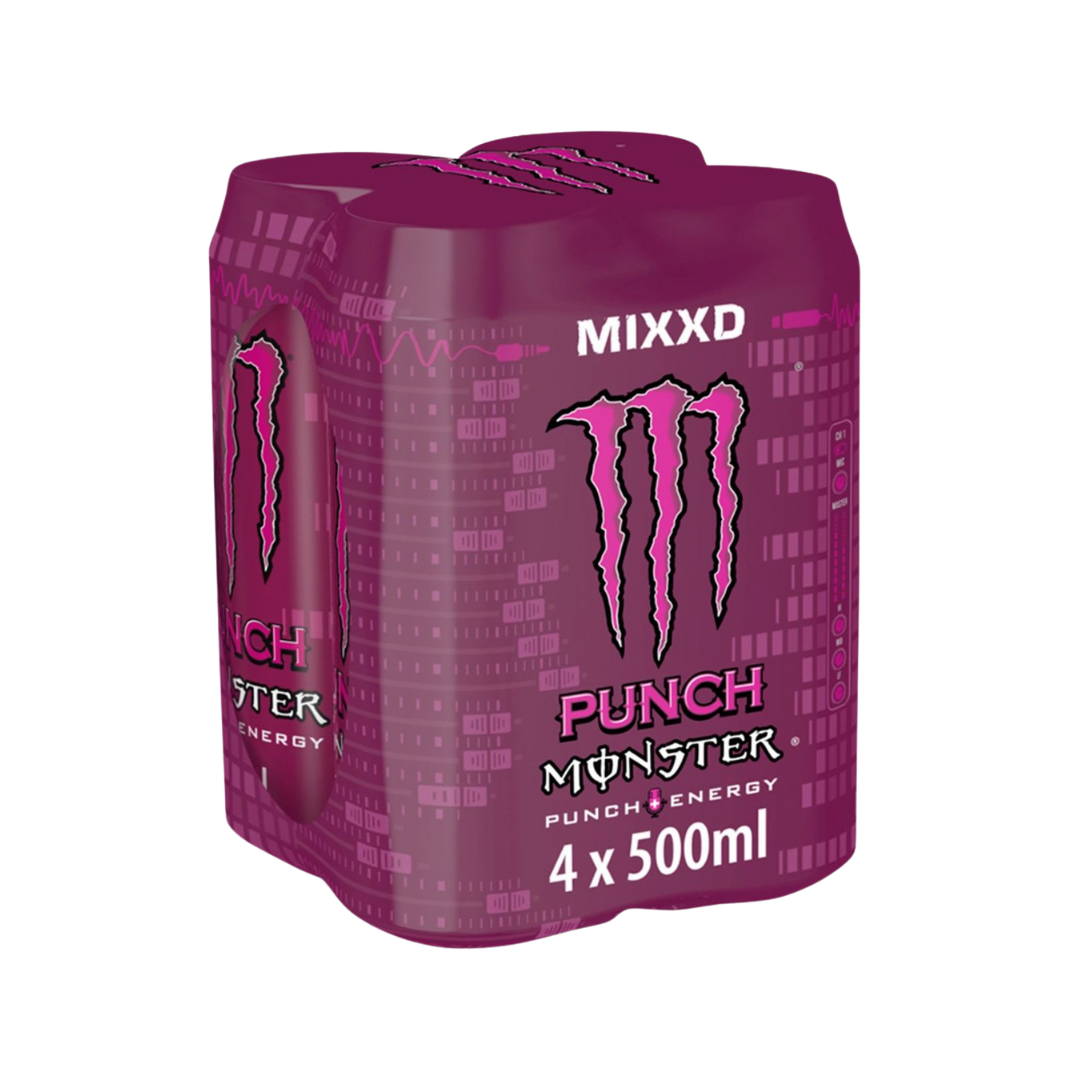 MONSTER ENERGY Mixxd Punch (4x500ml)