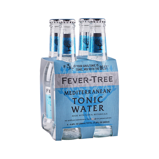 FEVER TREE Mediterranean Tonic Water (4x20cl)