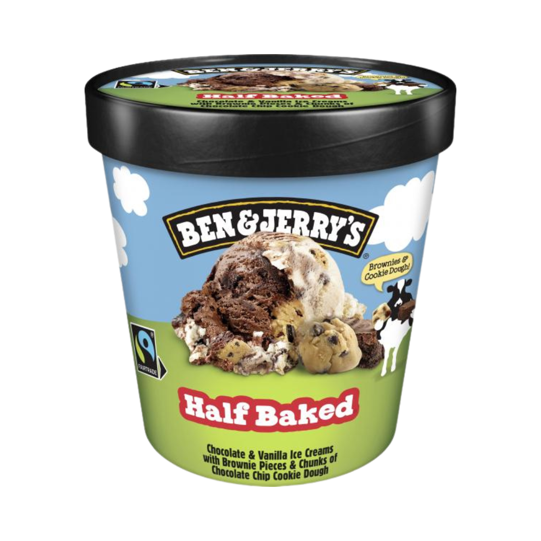 BEN & JERRY'S Half Baked (465ml)