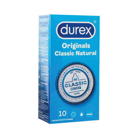 DUREX Original Classic Natural Condom (10pcs)