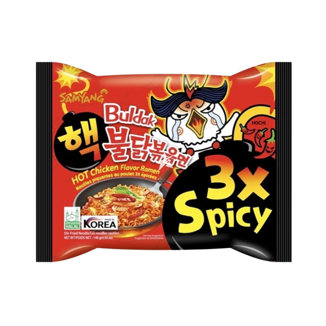 SAMYANG Buldak Ramen Hot Chicken 3X Spicy (140g)