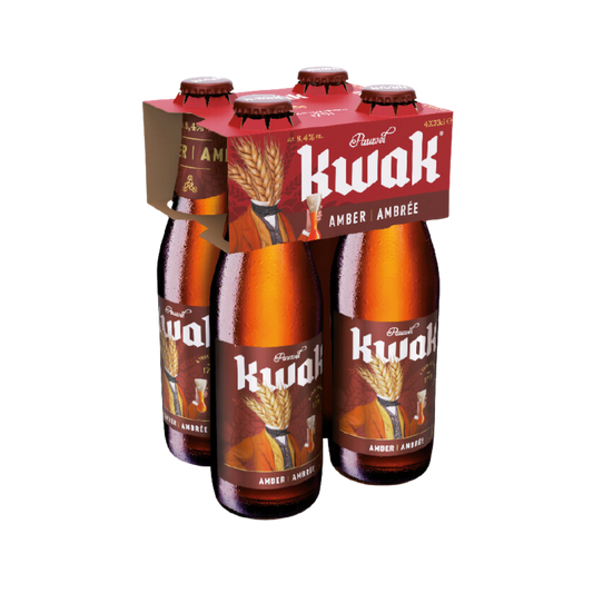 KWAK Amber Beer 8.4% (4x33cl)