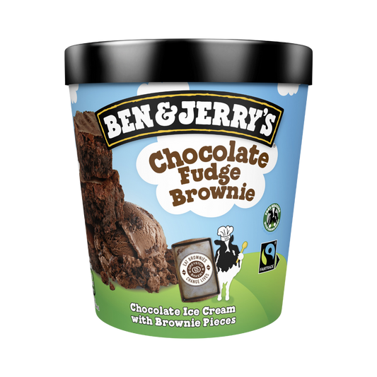 BEN & JERRY'S Chocolate Fudge Brownie (465ml)