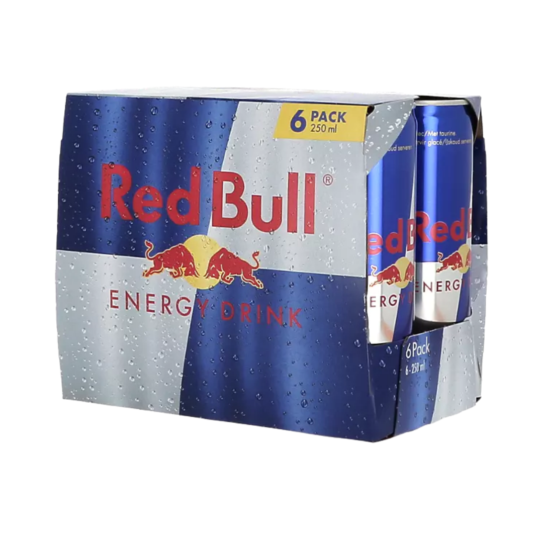 RED BULL Energy drink (6x25cl)