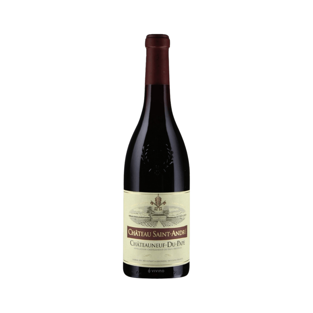 CHÂTEAUNEUF-DU-PAPE Château Saint André- French Dry Red Wine (75cl)