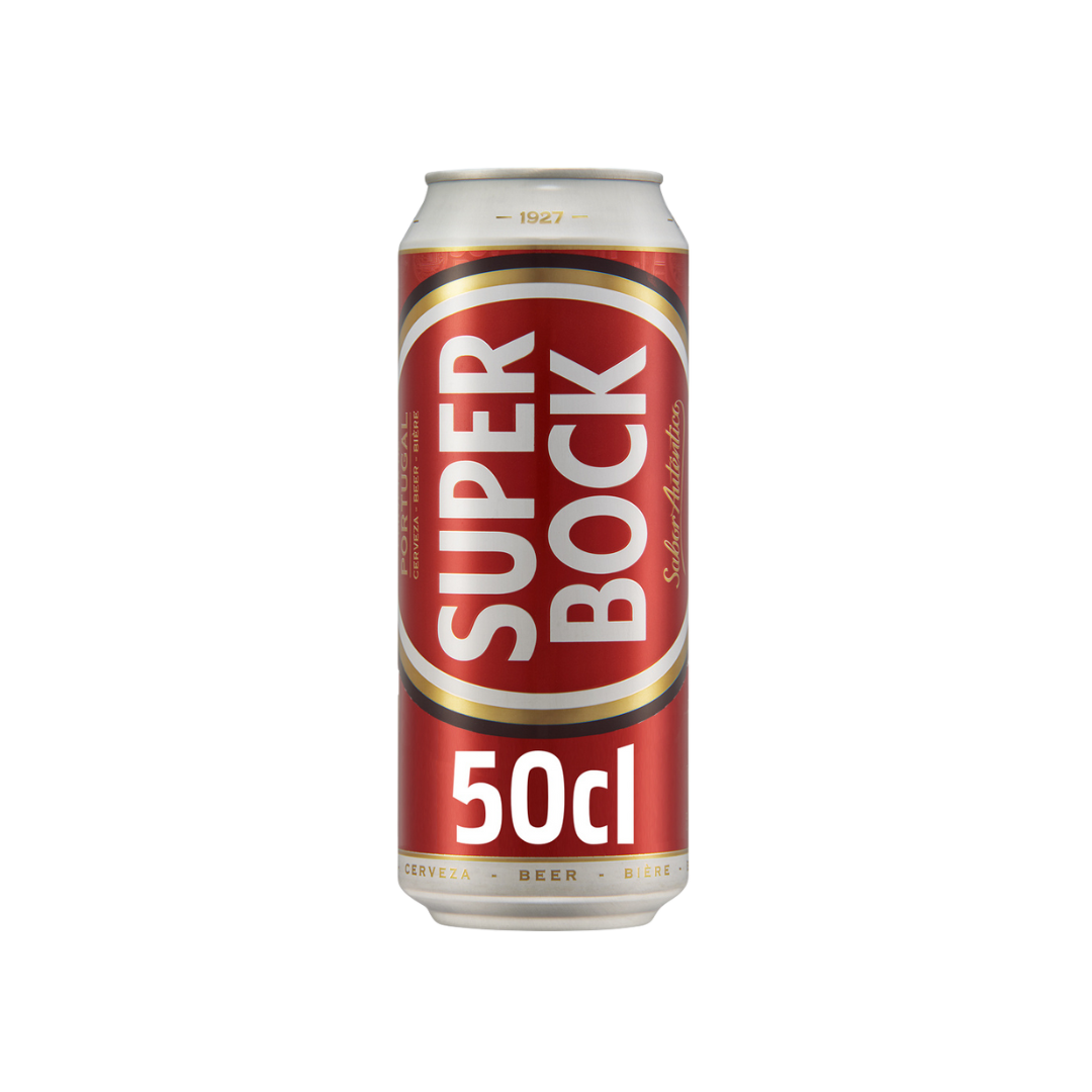 SUPER BOCK Pale Lager Beer 5.2% (50cl)