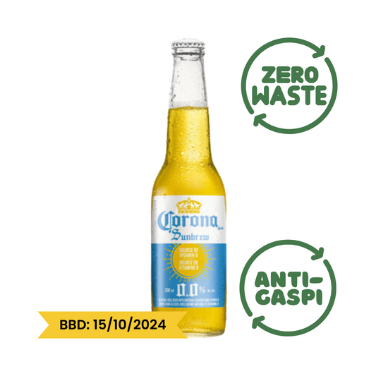 ZERO-WASTE CORONA Cero Pale Lager Beer 0.0% (33cl)